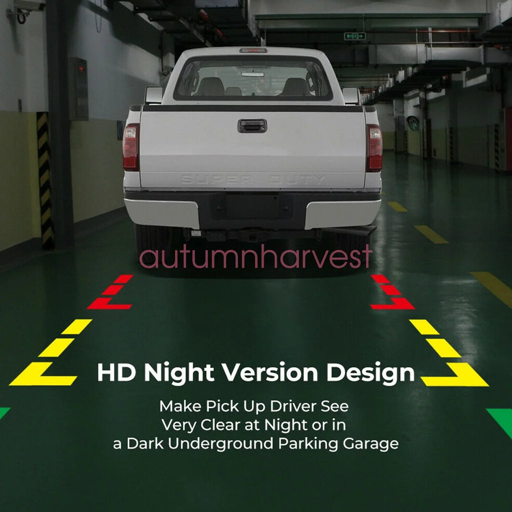 Tailgate Handle with Rear View Camera Backup Camera for Ford F150/F250/F350/F450