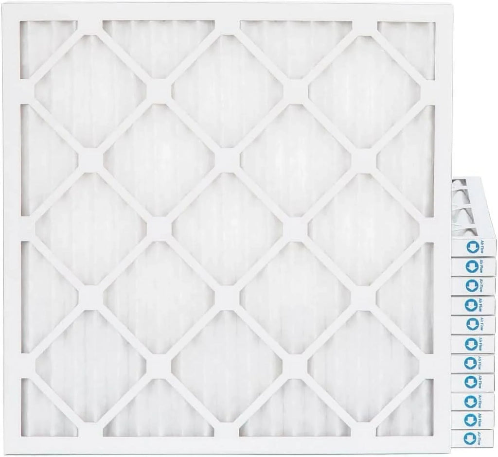 12X12x1 MERV 11, MPR 1000 Pleated Furne 1" Air Filters By Pamlico. Case Of 12. Size: 11-1/2 X 11-1/2 X 3/4