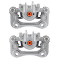 AutoShack Rear New Brake Calipers Assembly with Bracket Set of 2 Driver and Passenger Side Replacement for 2015 2016 2017 2018 2019 Hyundai Sonata 2016-2019 Kia Optima 1.6L 2.0L 2.4L FWD