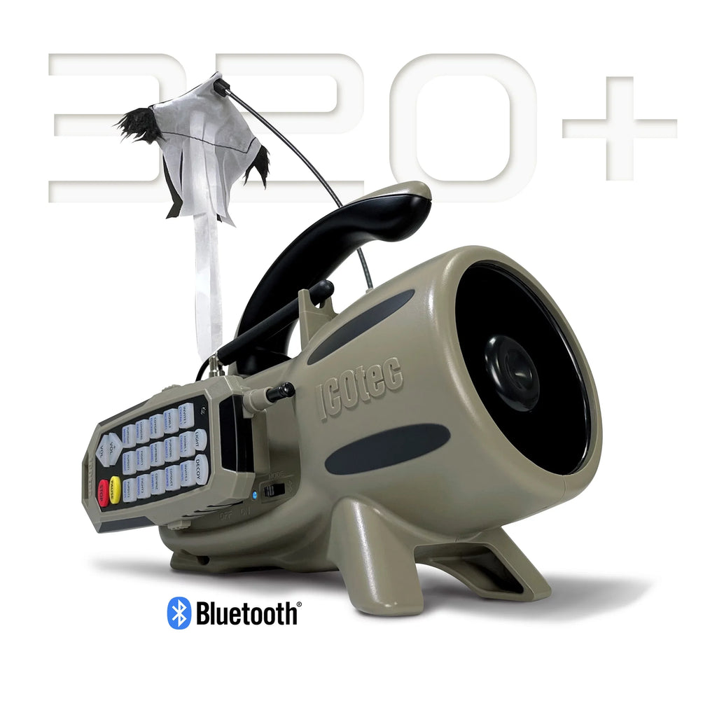 ICOtec 320+ Predator Call/Decoy Combo with Bluetooth