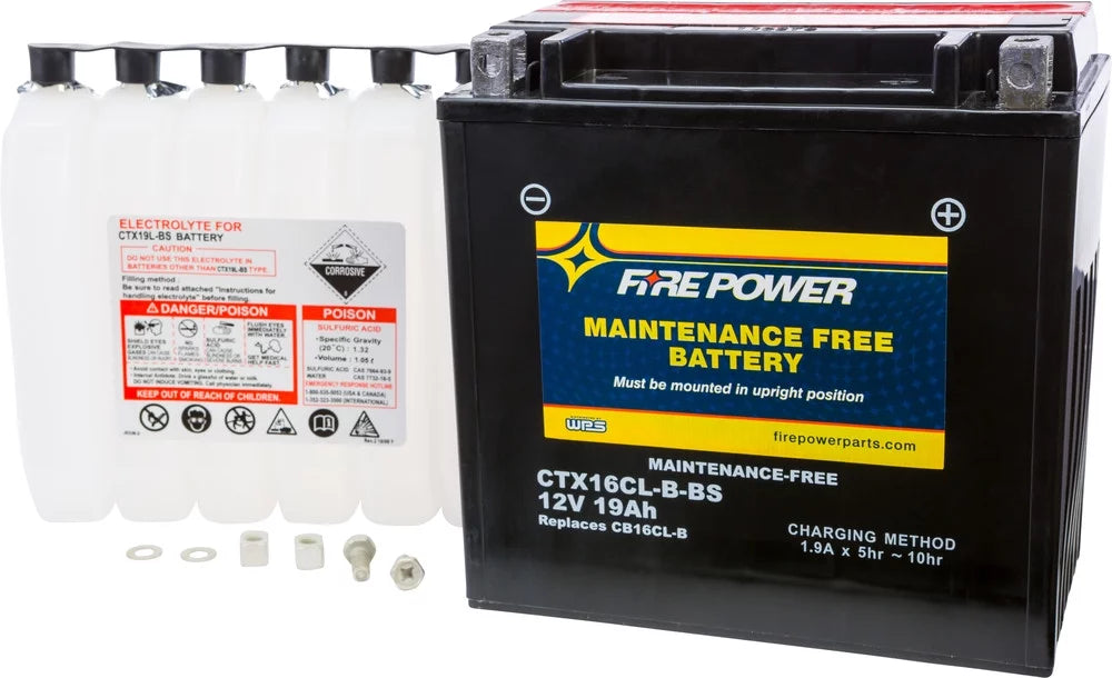 Fire Power Maintenance Free Battery Matching With Sea-Doo GSX 800 1996-2001