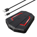 Walmeck P6 Keyboard and Adapter Portable Mice Converter Replacement for N-Switch PS3 XBox One 360 with Four-color Breathing Light