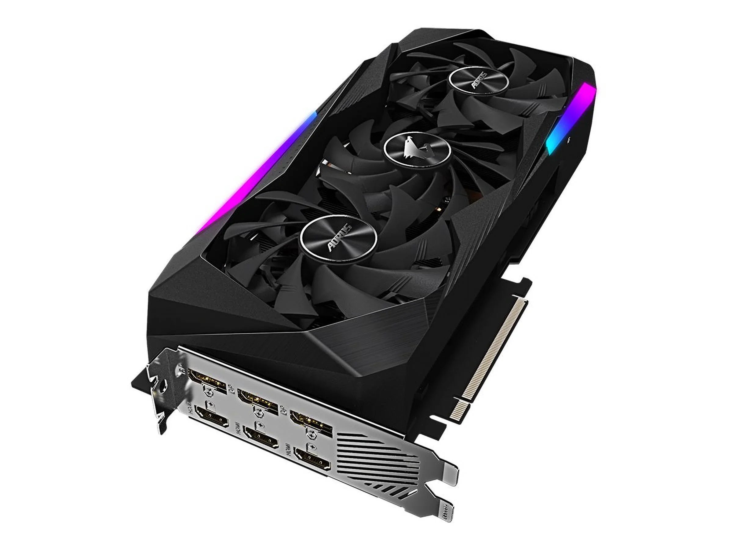 Gigabyte AORUS GeForce RTX 3070 MASTER 8G (rev. 1.1) - Graphics card - GF RTX 3070 - 8 GB GDDR6 - PCIe 4.0 x16 - 3 x DisplayPort, 3 x HDMI