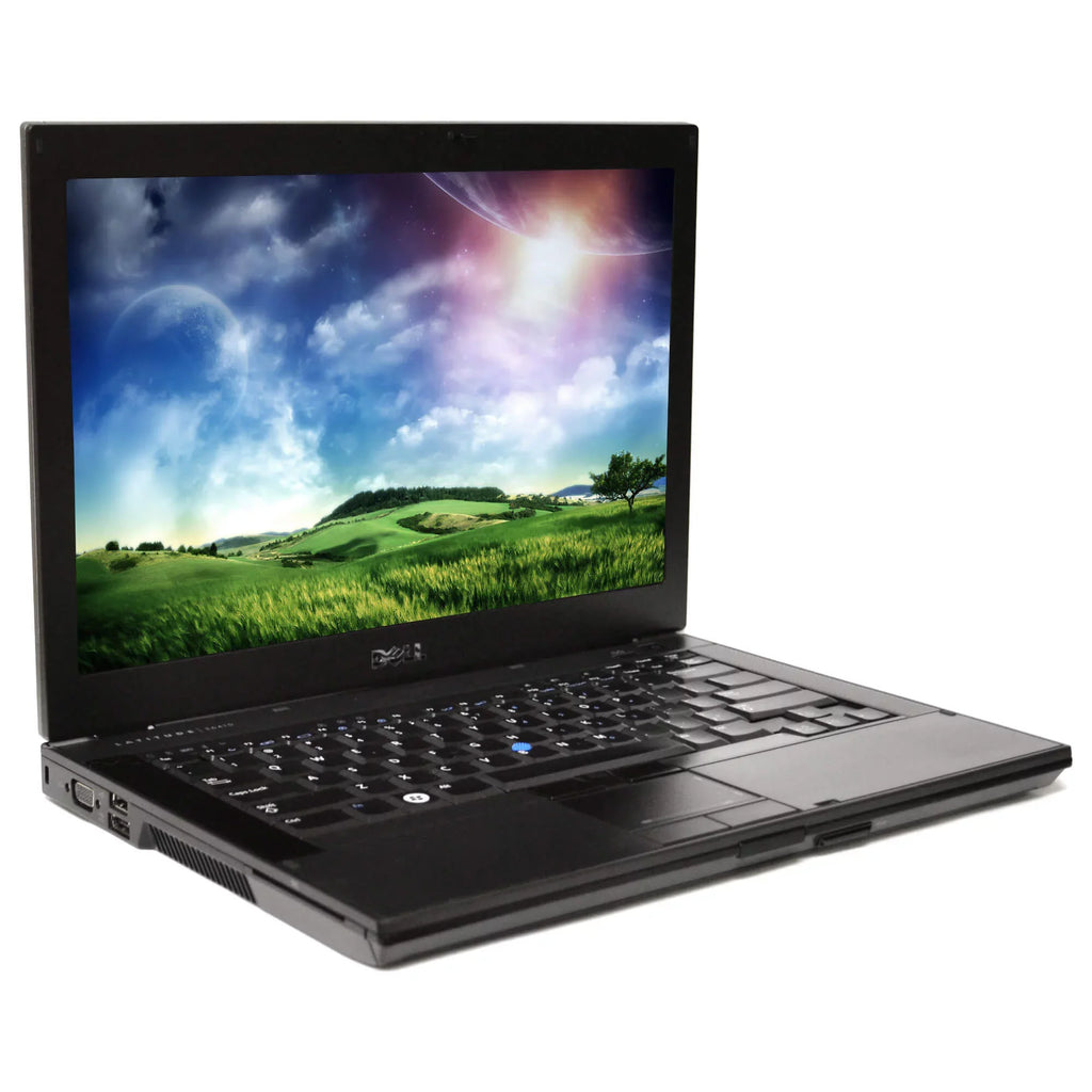 Used Silver E6410 14.1'' PC Laptop i5 Dual 2.4GHz 8GB RAM 320GB HDD NVIDIA NVS 3100M 1440 x 900 Display Windows 10 Home 64-Bit