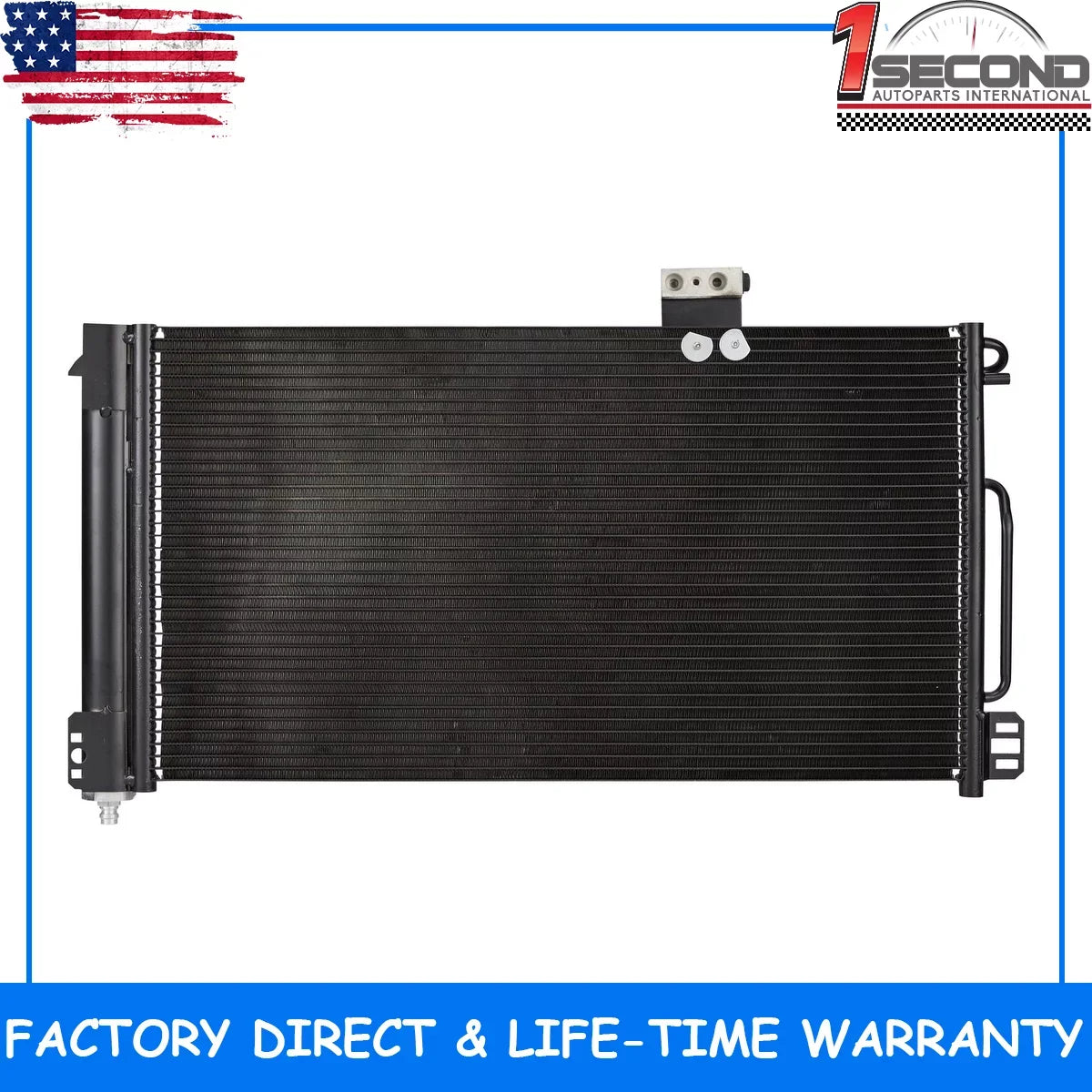 1second Condenser Suitable with Mercedes-Benz SLK55 AMG 2005-2011 08 09 10 11 V8 5.5L 3268