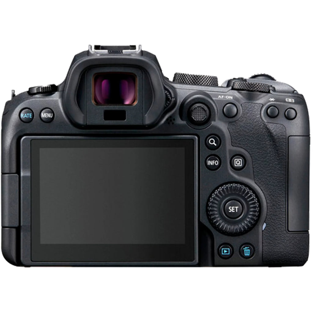Canon EOS R6 Mirrorless Digital Camera with RF 24-105mm STM Lens + Mount Adapter + SanDisk 64GB + ZeeTech Accessory Bundle
