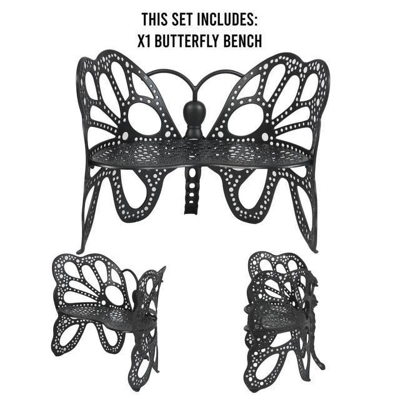 FlowerHouse Butterfly Deluxe Garden Set - Black