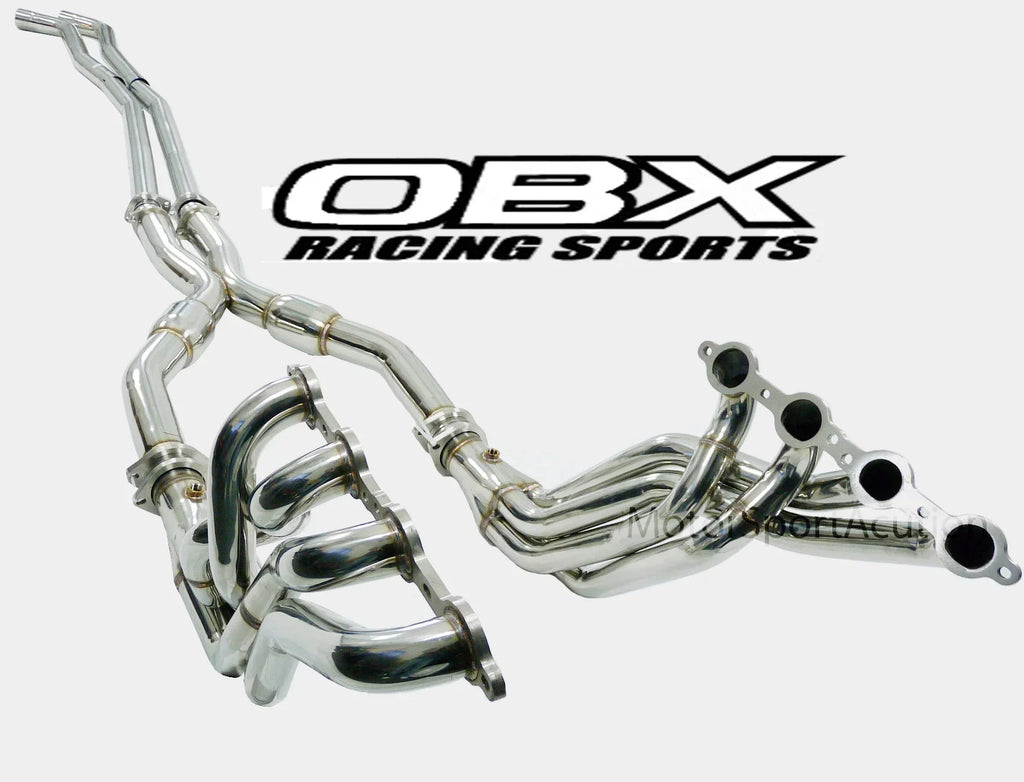 Long Tube Header Fitment For 09-15 Cadillac CTS-V 6.2L LS9 By OBX-RS
