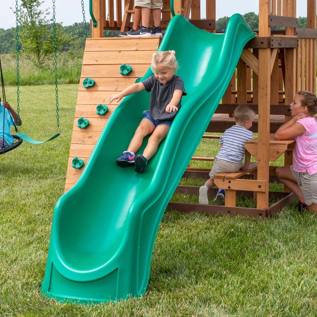 Backyard Wrap Highlander Swing Set