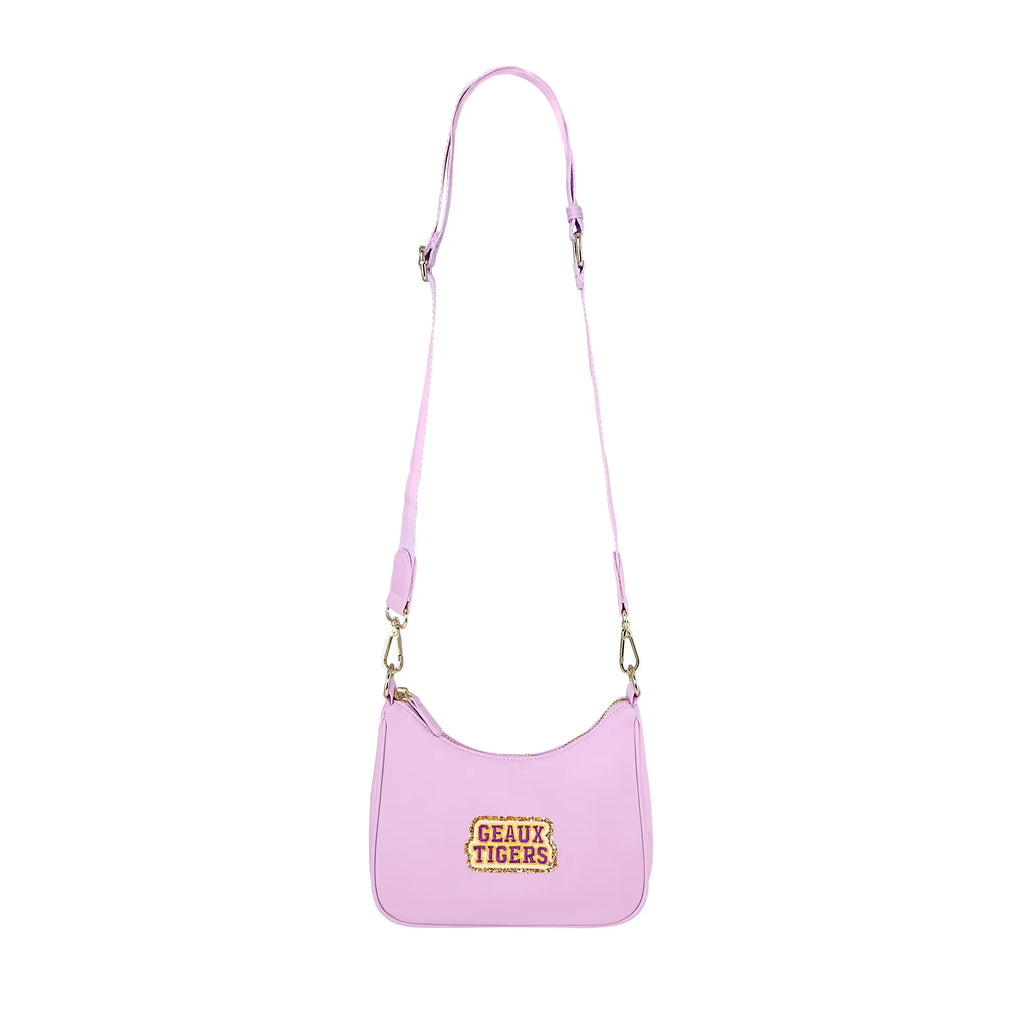 Stoney Clover LSU Tigers Curved Crossbody Bag