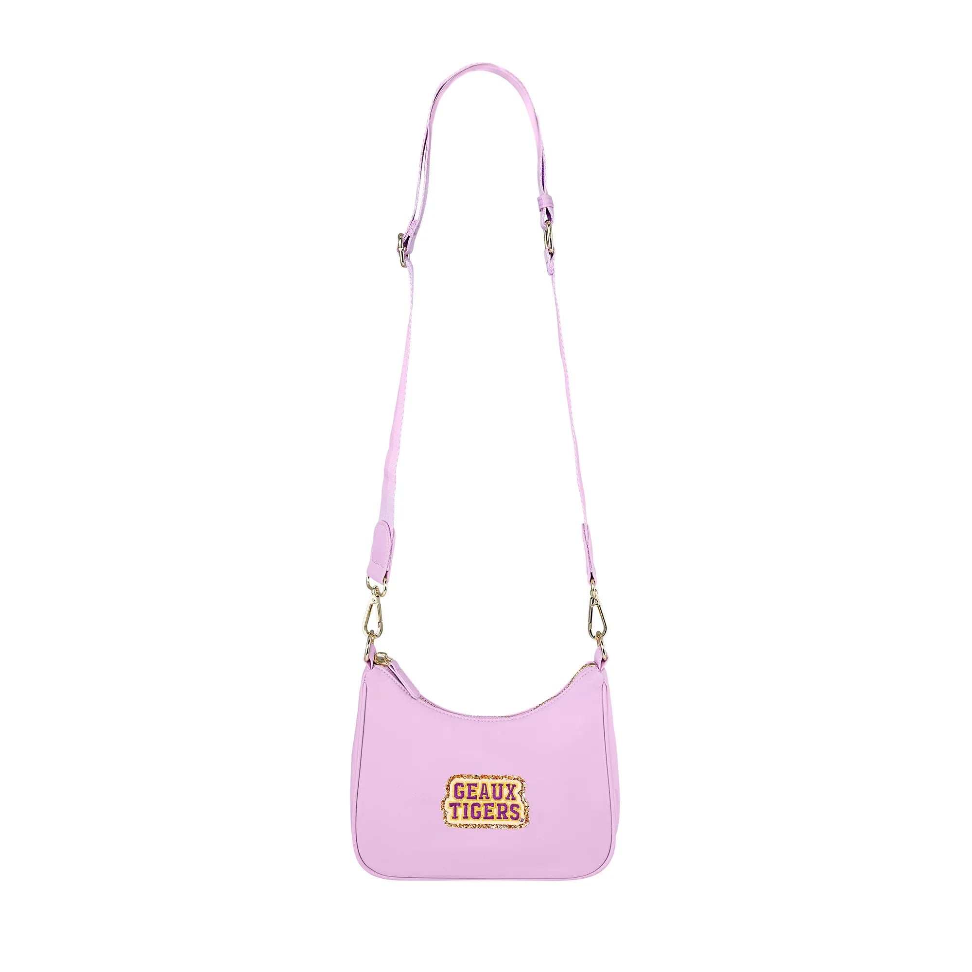 Stoney Clover LSU Tigers Curved Crossbody Bag