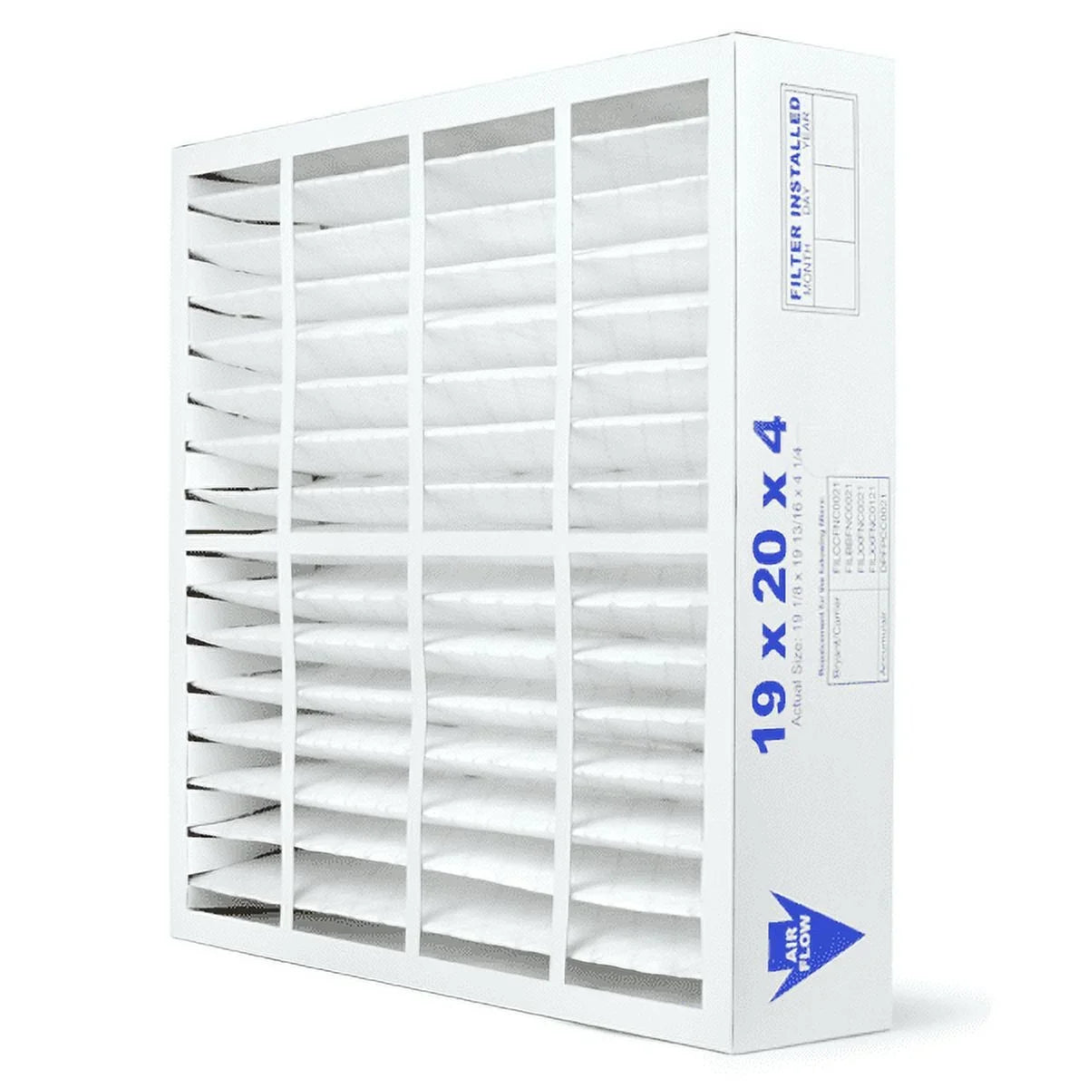 AIRx Filters 19x20x4 MERV 8 HVAC AC Furnace Air Filter Replacement for Bryant Carrier FAIC0021A02 FAIC002IA, Dust 2-Pack, Made in the USA