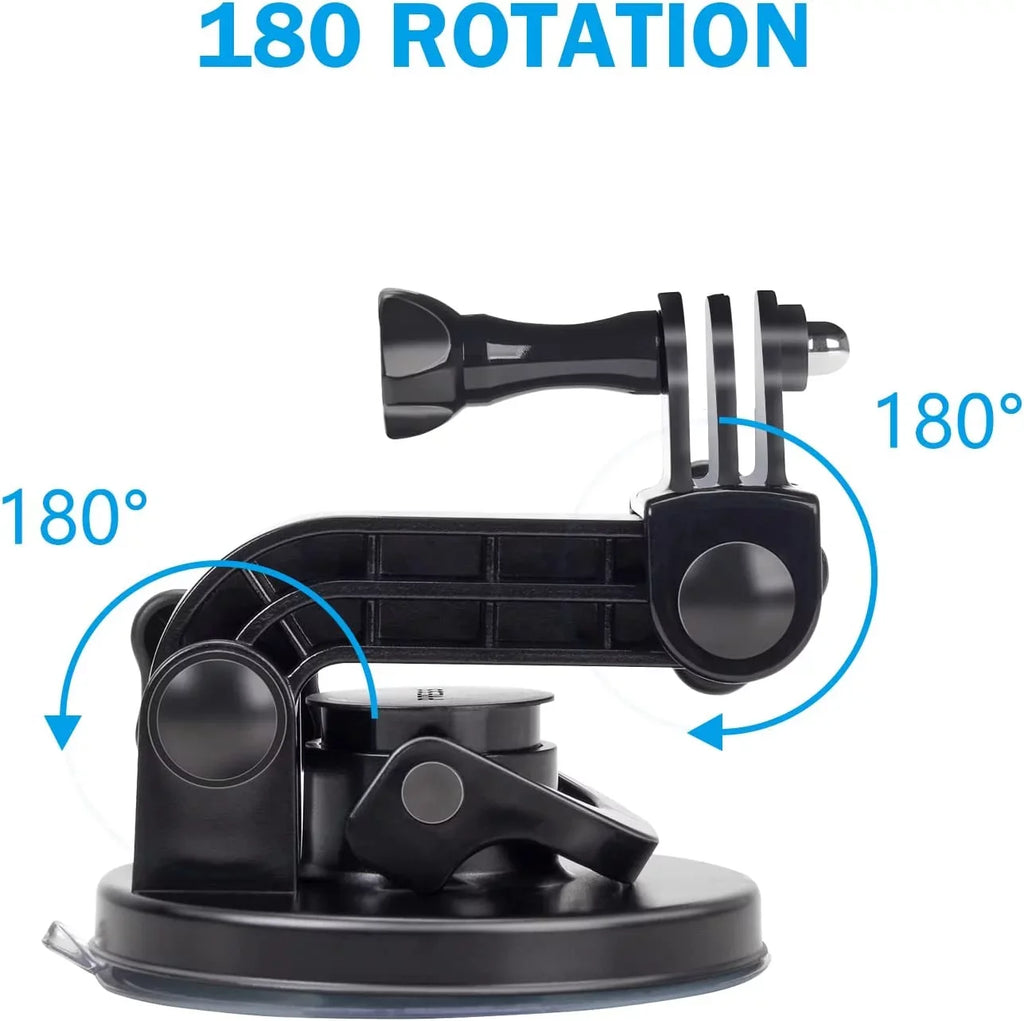 Suction Cup Mount Fitting for Gopro Hero 11 Hero 10 Hero 9 Hero 8 Hero 7 Hero 6 Hero 5 Hero 4 Hero 3+ Hero 3