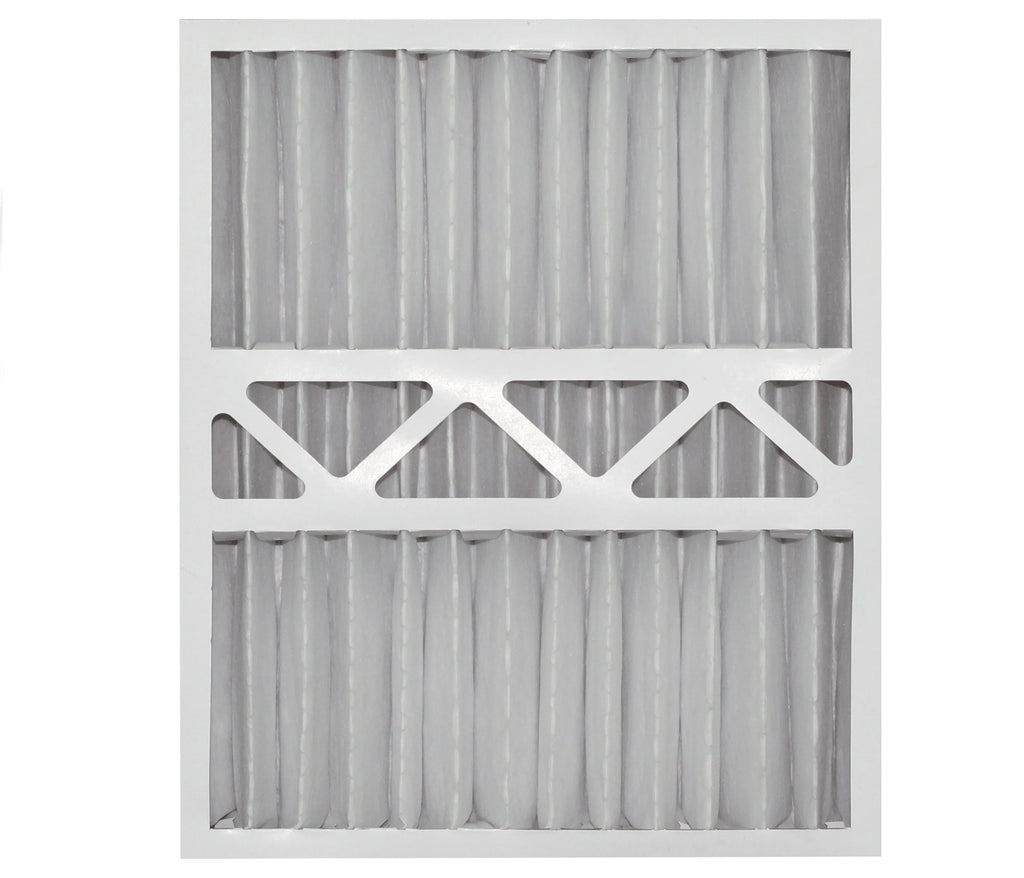 Aerostar 16x20x4 1/4 MERV 8, Carrier Replacement Pleated Air Filter, 16x20x4 1/4, Box of 2