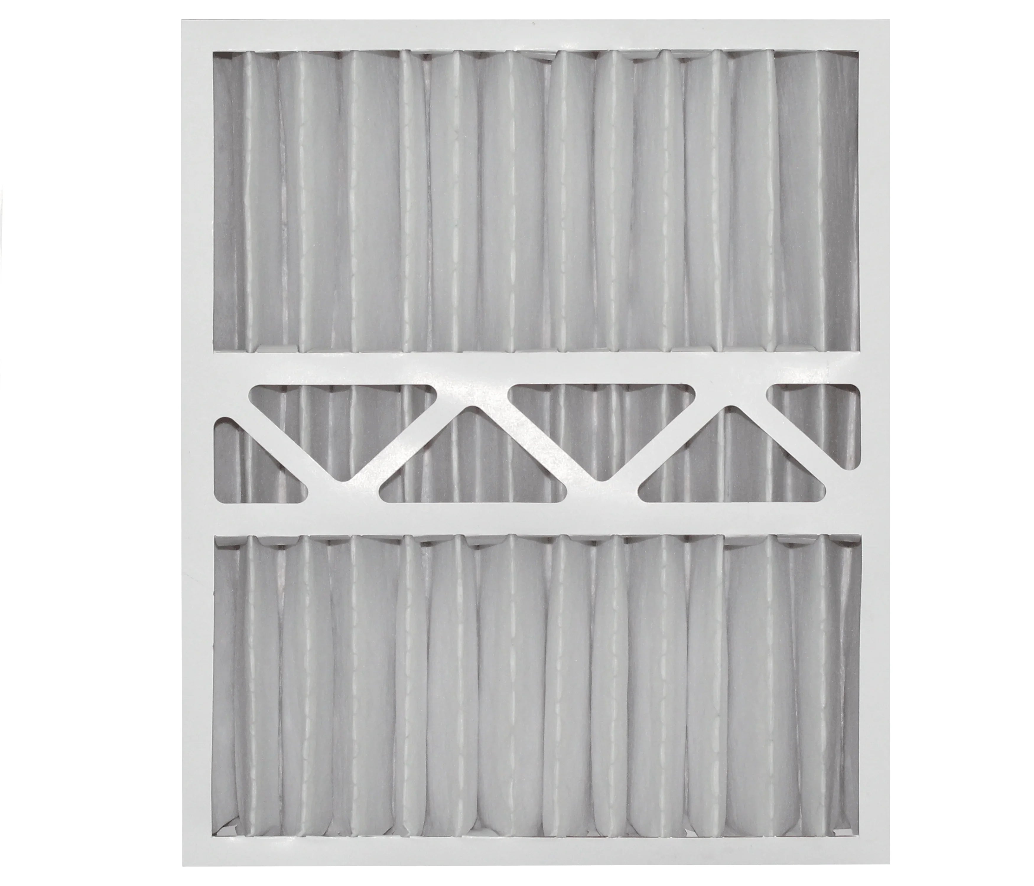 Aerostar 16x20x4 1/4 MERV 8, Carrier Replacement Pleated Air Filter, 16x20x4 1/4, Box of 2