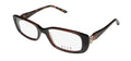 NEW ELLE 13428 WOMENS/LADIES RECTANGULAR FULL-RIM BROWN PREMIUM ACETATE PLASTIC Long-lasting DESIGNER FRAME DEMO LENSES 52-16-135 EYEGLASSES/EYE GLASSES