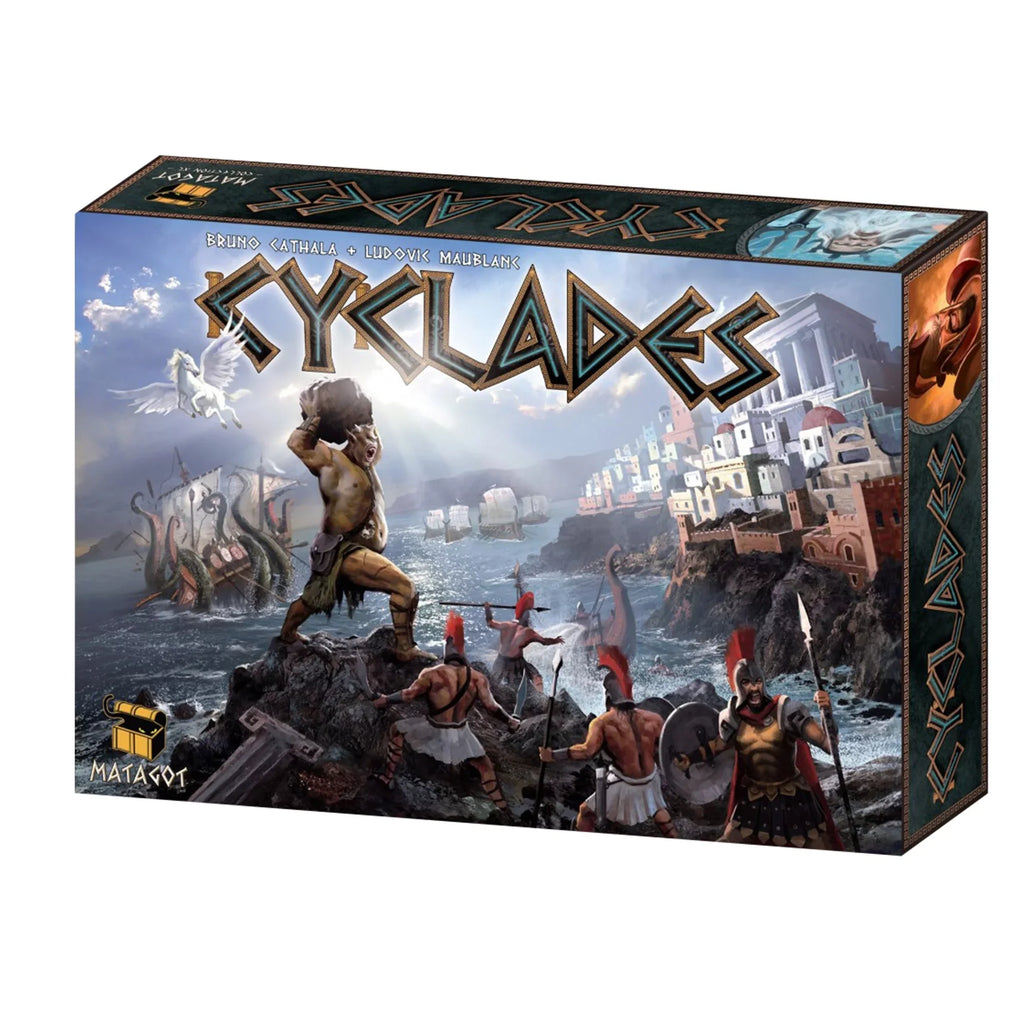 Cyclades Strategy Board Game for Ages 14 and up, from Asmodee