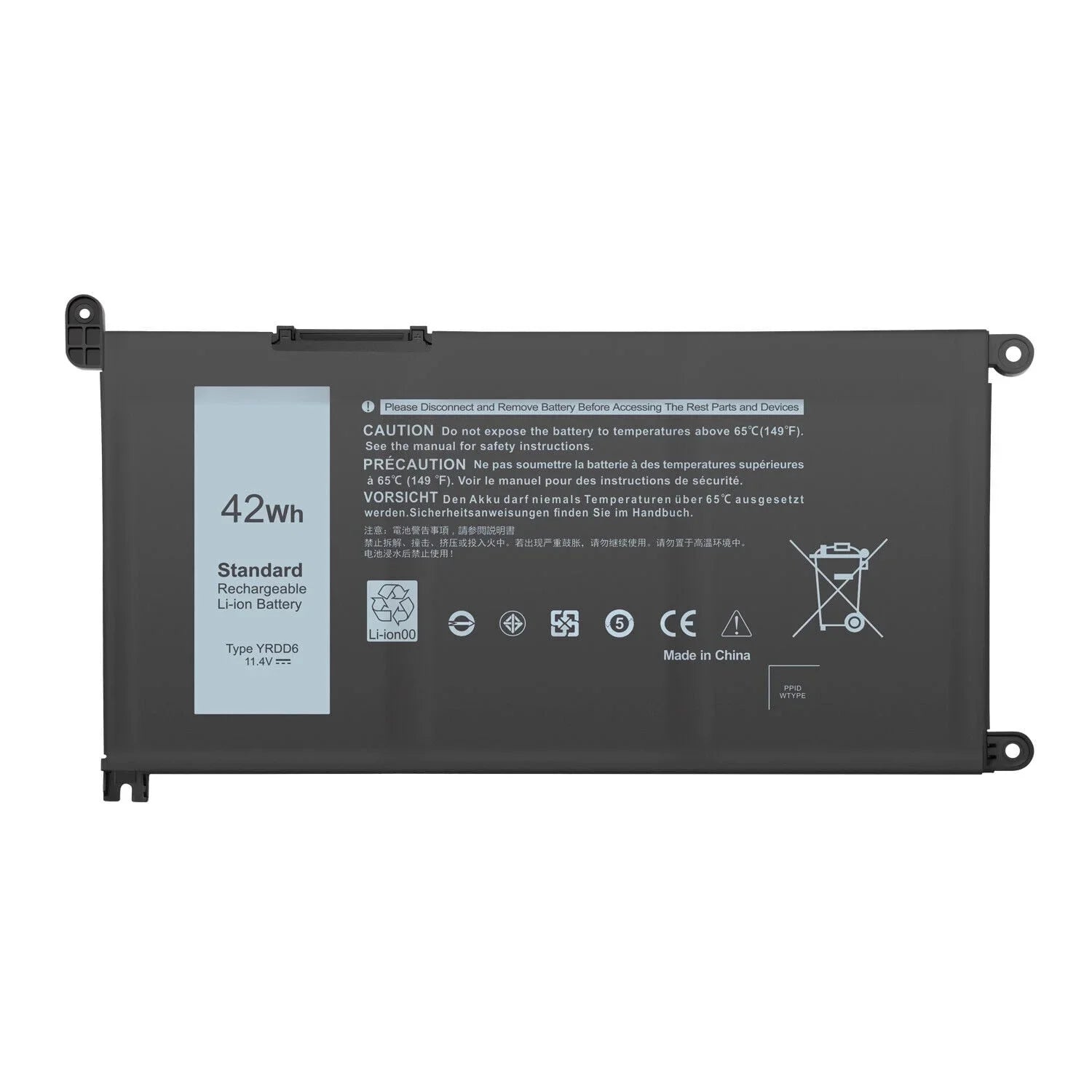 YRDD6 Battery For Inspiron 3493 3582 3583 3584 3793 3310 VM732