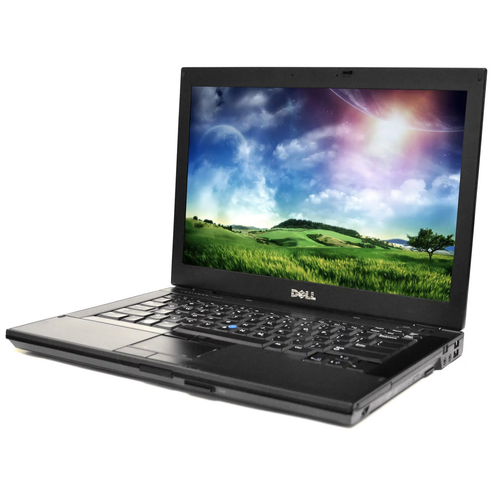 Used Silver E6410 14.1'' PC Laptop i5 Dual 2.4GHz 8GB RAM 320GB HDD NVIDIA NVS 3100M 1440 x 900 Display Windows 10 Home 64-Bit
