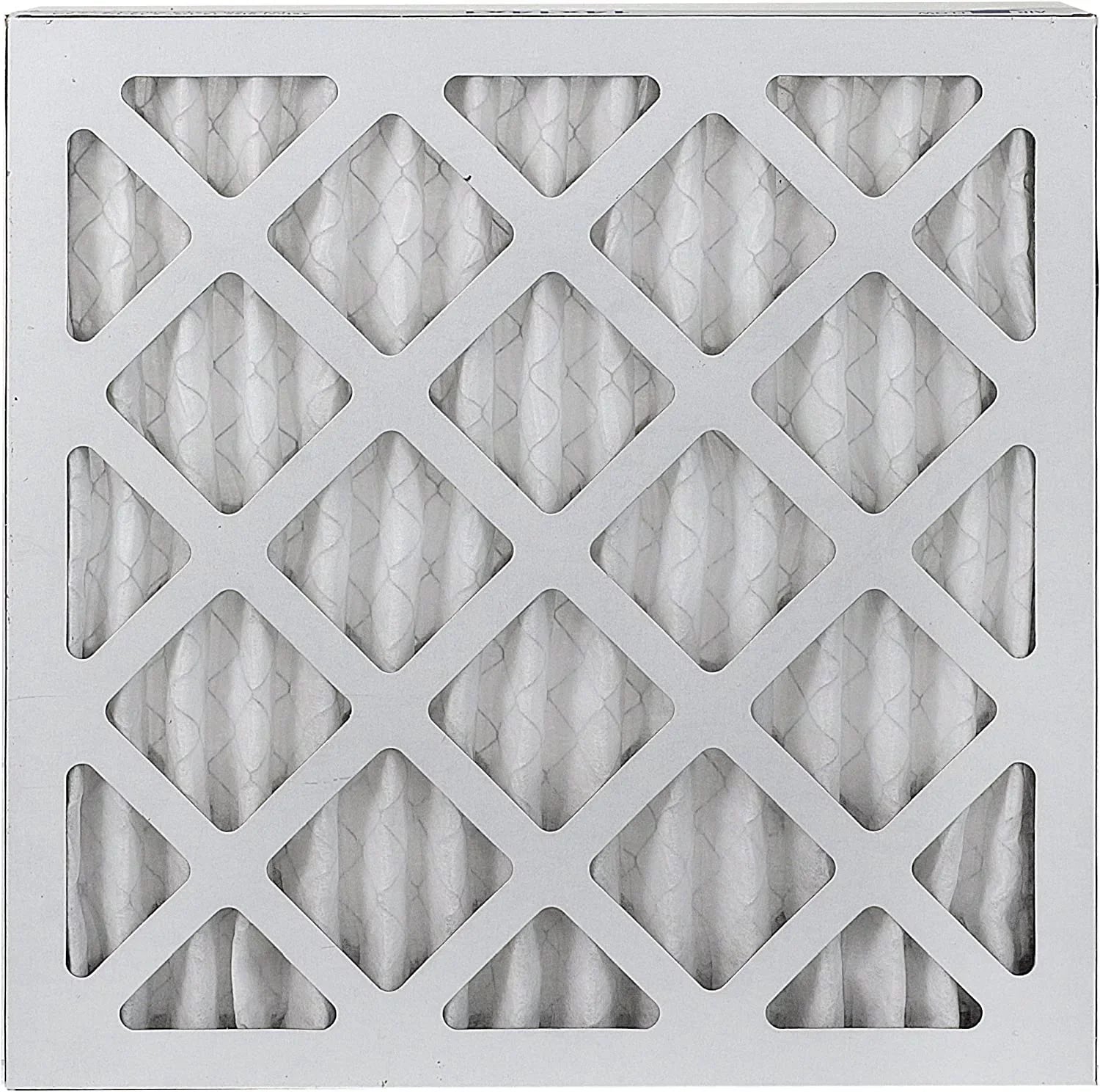 Filterbuy 11.25x11.25x1 MERV 8 Pleated HVAC AC Furnace Air Filters (4-Pack)