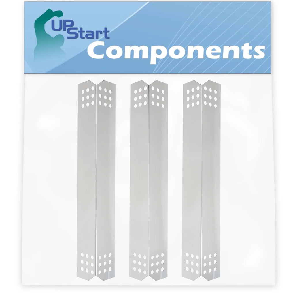 3-Pack BBQ Grill Heat Shield Plate Tent Replacement Parts for Kitchenaid 720-0733 - Old - Fitting Barbeque Stainless Steel Flame Tamer, Flavorizer Bar, Vaporizer Bar, Burner Protection 16 1/8"