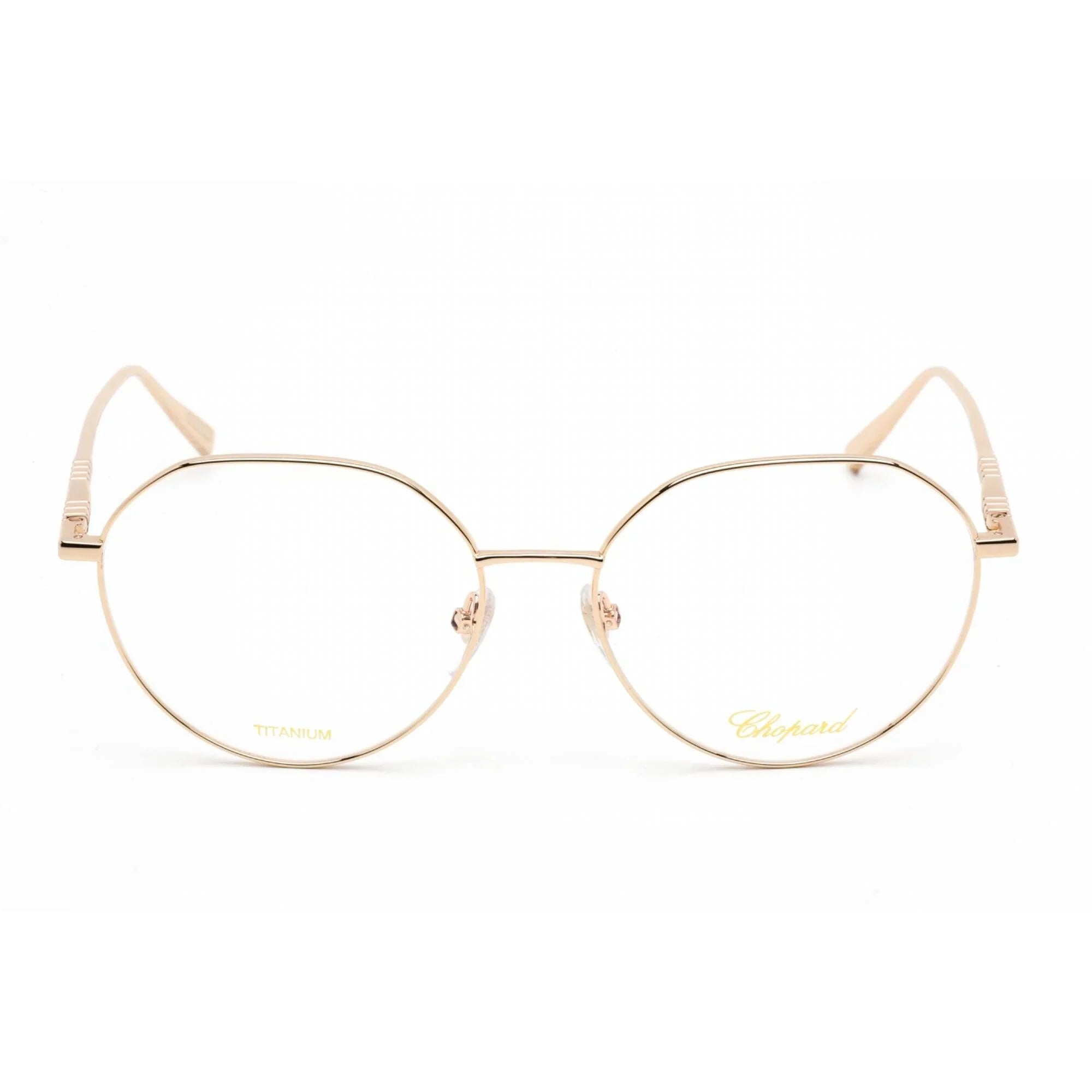 Chopard VCHF71M 0300 Women's Shiny Rose Gold Metal Eyeglasses