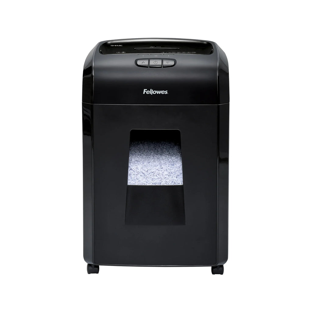 Fellowes Microshred 94MC Micro Cut Shredder - Non-continuous Shredder - Micro Cut - 18 Per Pass - for shredding Paper, Paper Clip, Credit Card, CD, DVD, Junk Mail, Staples - 0.156" x 0.500"