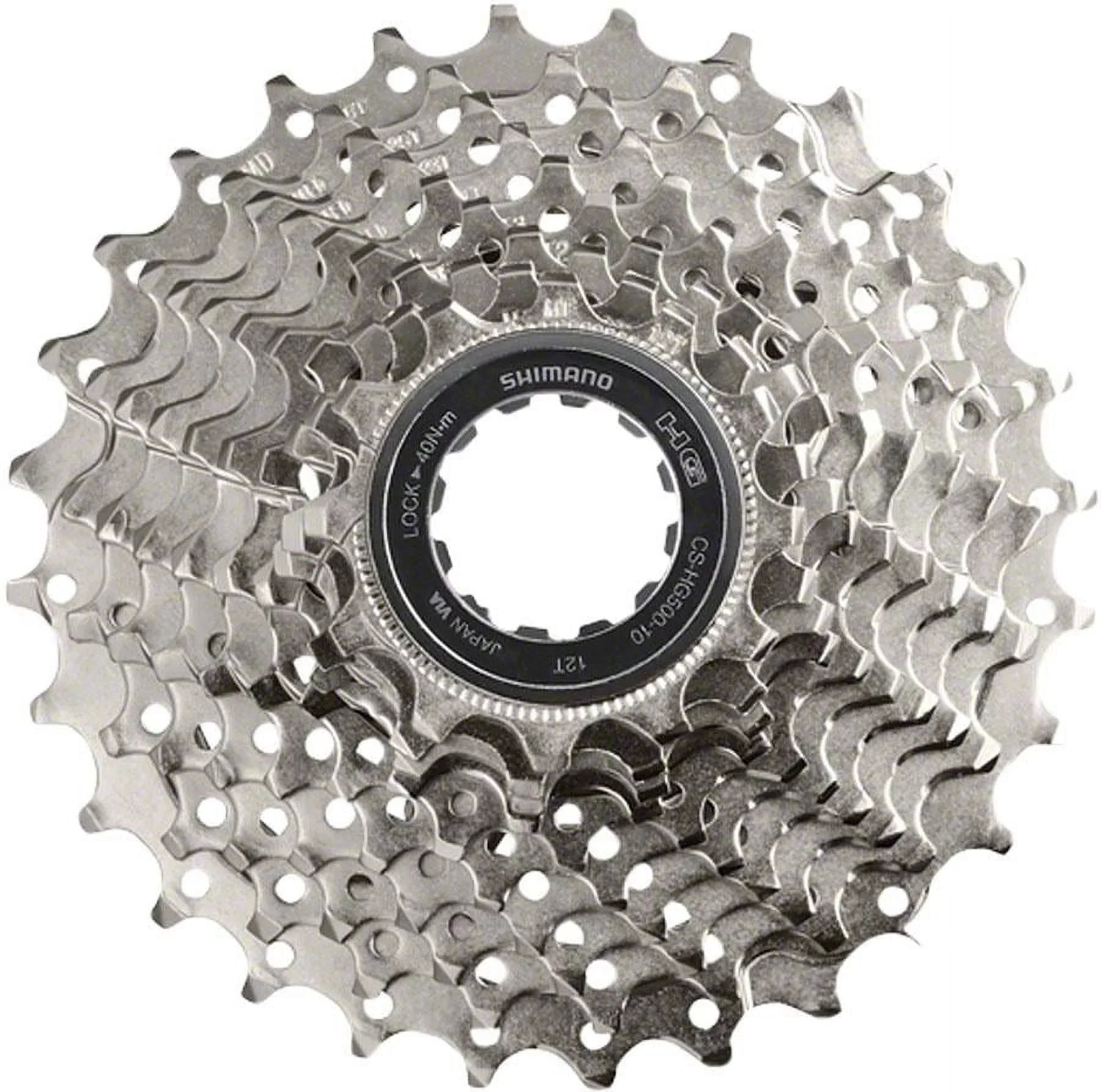 Shimano Tiagra CS-HG500 HyperGlide 10-Speed Road Cassette 11-25T Silver