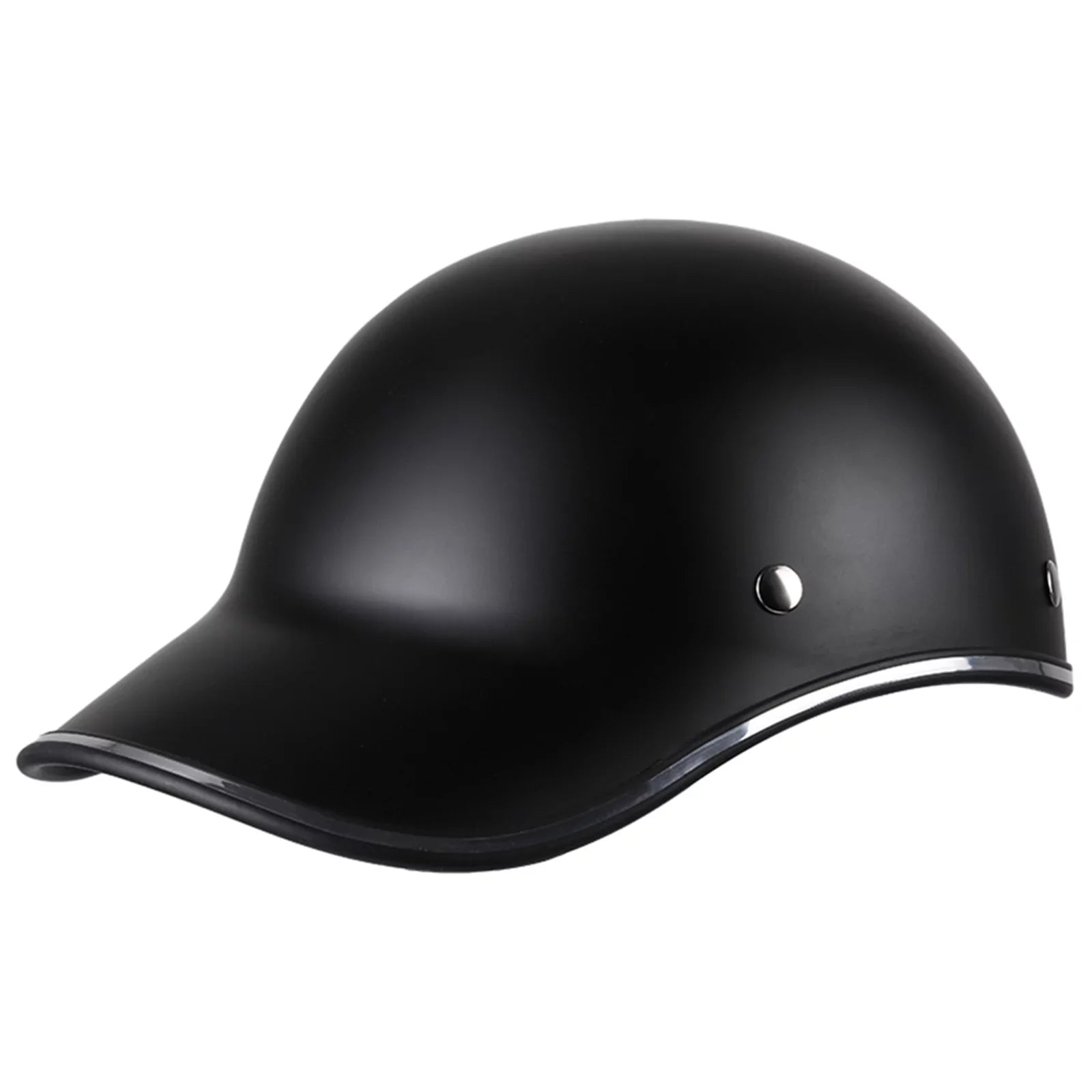 Half Helmet for Motorcycle, Bike, and Baseball Cap - Suitable for Men and Women Adults