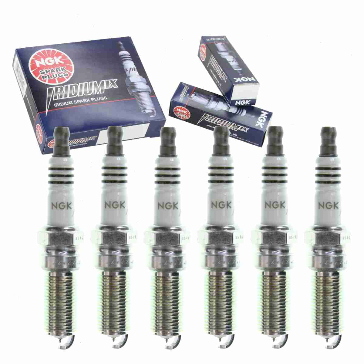 6 pc NGK Iridium IX Spark Plugs Suitable with Mazda CX-9 3.5L 3.7L V6 2007-2015