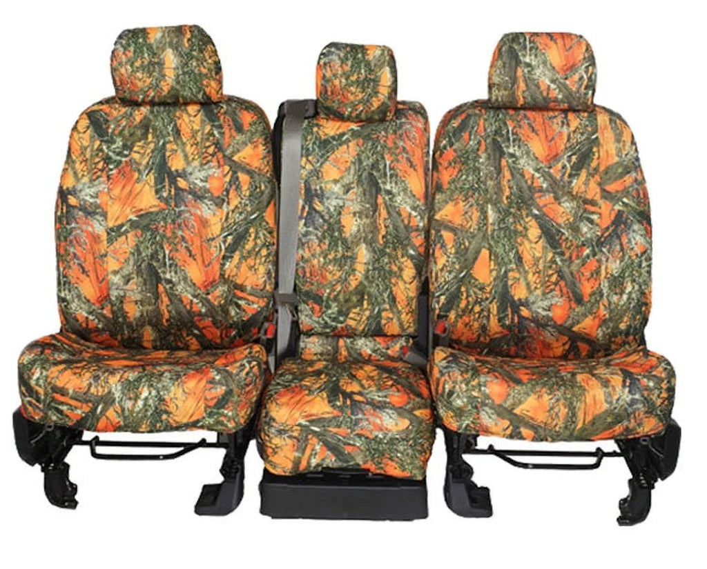 CalTrend Front TRUETIMBER Seat Protection for 1994-1997 Toyota Land Cruiser - TY166-72KA BLAZE Insert and Trim