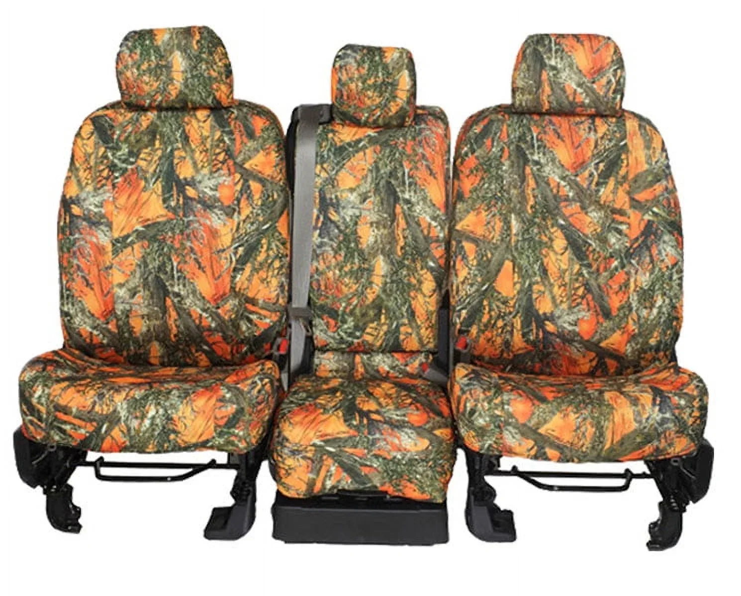 CalTrend Front TRUETIMBER Seat Protection for 1994-1997 Toyota Land Cruiser - TY166-72KA BLAZE Insert and Trim