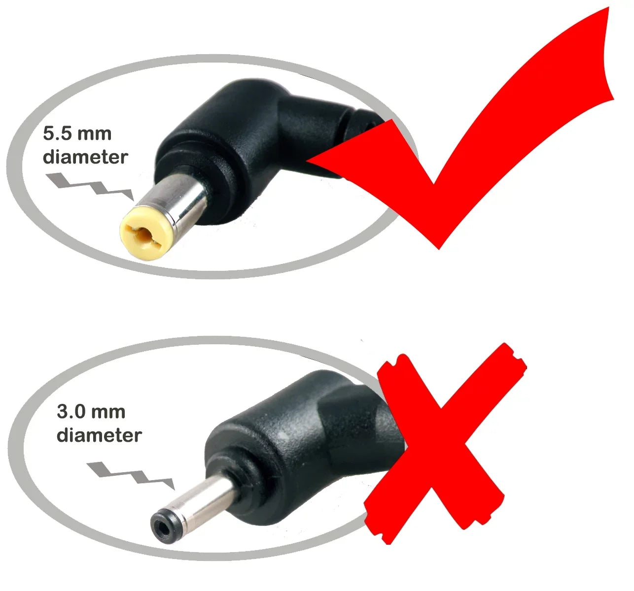iTEKIRO Auto Car Charger for Acer TravelMate 4104, 4104WLMi, 4106, 4106WLMi, 4150, 4150LC, 4150LCi, 420, 4200, 4200WLMi, 4202