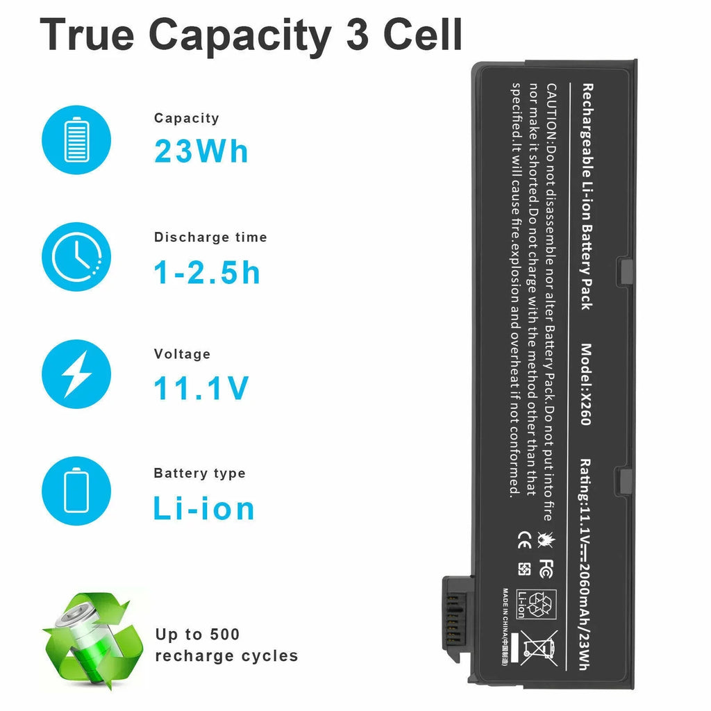 24Wh New Battery For Lenovo ThinkPad 45N1124 / 45N1125 L450 L460 T440 T450 T460 T460p T470p T550