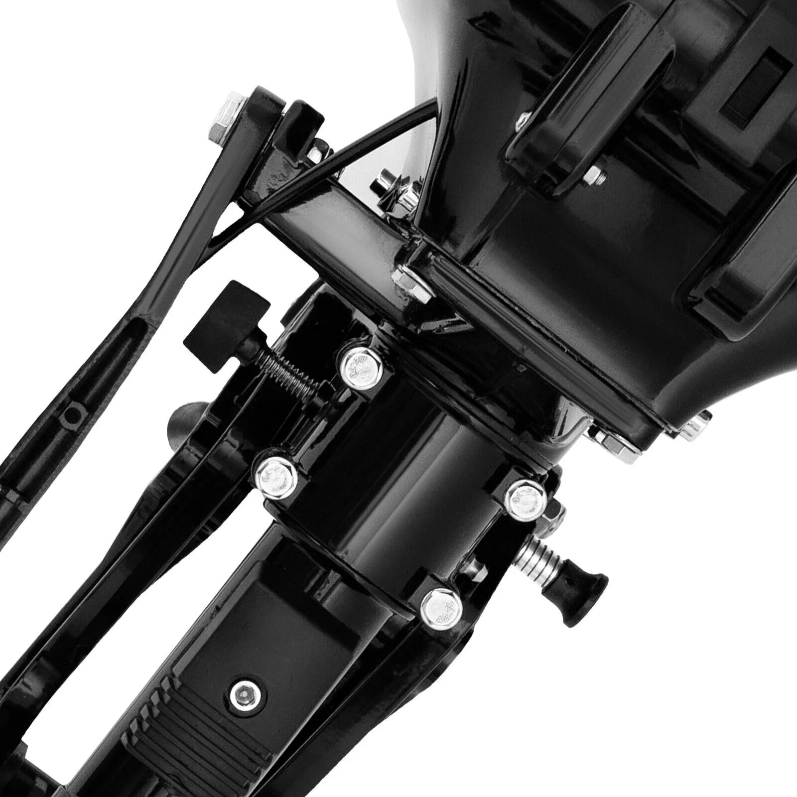 HANGKAI 2 Stroke 3.6 HP Outboard Motor Fishing Vessel Engine Water Cooling CDI Outboard Ship Motor 90cm/35.4in