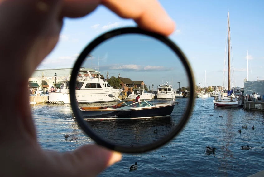 C-PL (Circular Polarizer) Multicoated | Multithreaded Glass Filter (52mm) For Olympus SP-550 UZ (Includes Lens Adapter)