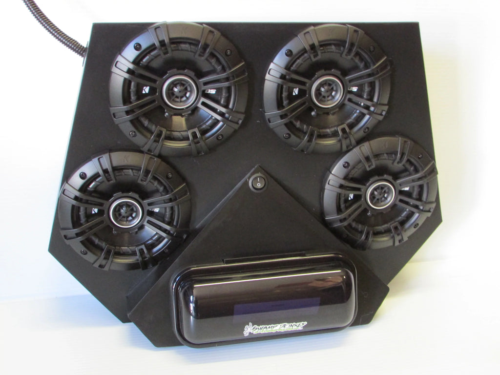 2008-2014 Polaris RZR Razor 570, 800, 900 4 speaker Stereo Bluetooth UTV -8SK4
