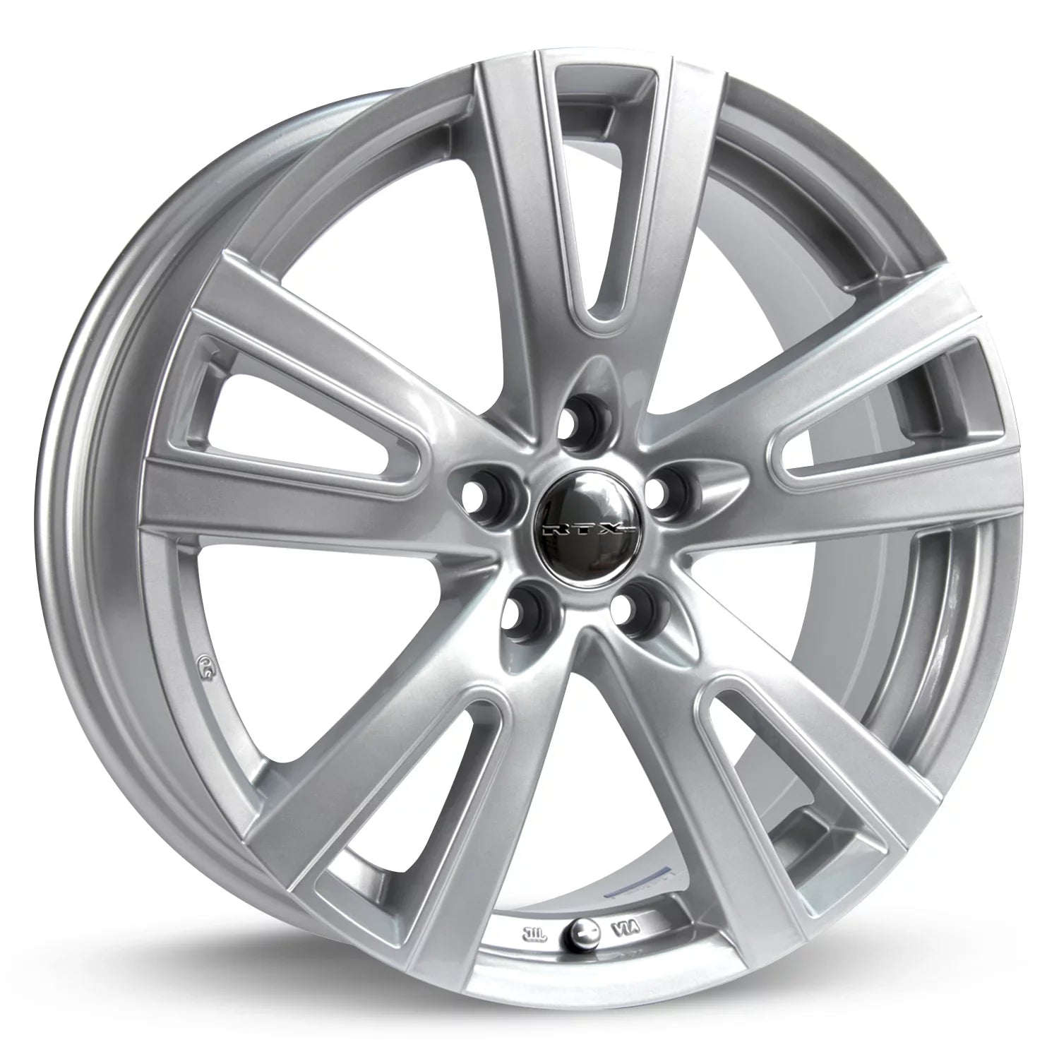 RTX Trek 16x6.5 5x105 ET39 CB56.6 Silver Wheel
