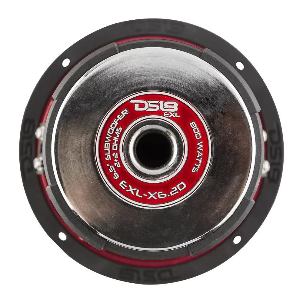 6.5" Subwoofer 800 Watts Dual 2 Ohm DVC DS18 EXL-X6.2D