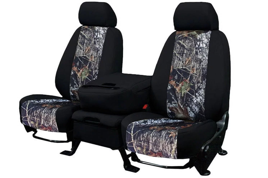 CalTrend Center 40/20/40 Split Back & 60/40 Cushion Mossy Oak Seat Coating for 2016-2019 Kia Sorento - KA122-78MB New Brake Up Insert with Black Trim