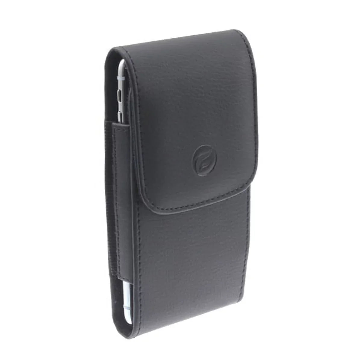 Black Leather Case w Headset OEM 3.5mm Handsfree Earphones L5K for LG G6 G8 ThinQ, G7 ThinQ - Motorola One, Moto X4 X Play G7 Play, Droid Maxx 2 - Nokia 8 - Samsung Galaxy S9, S8 S7 Edge
