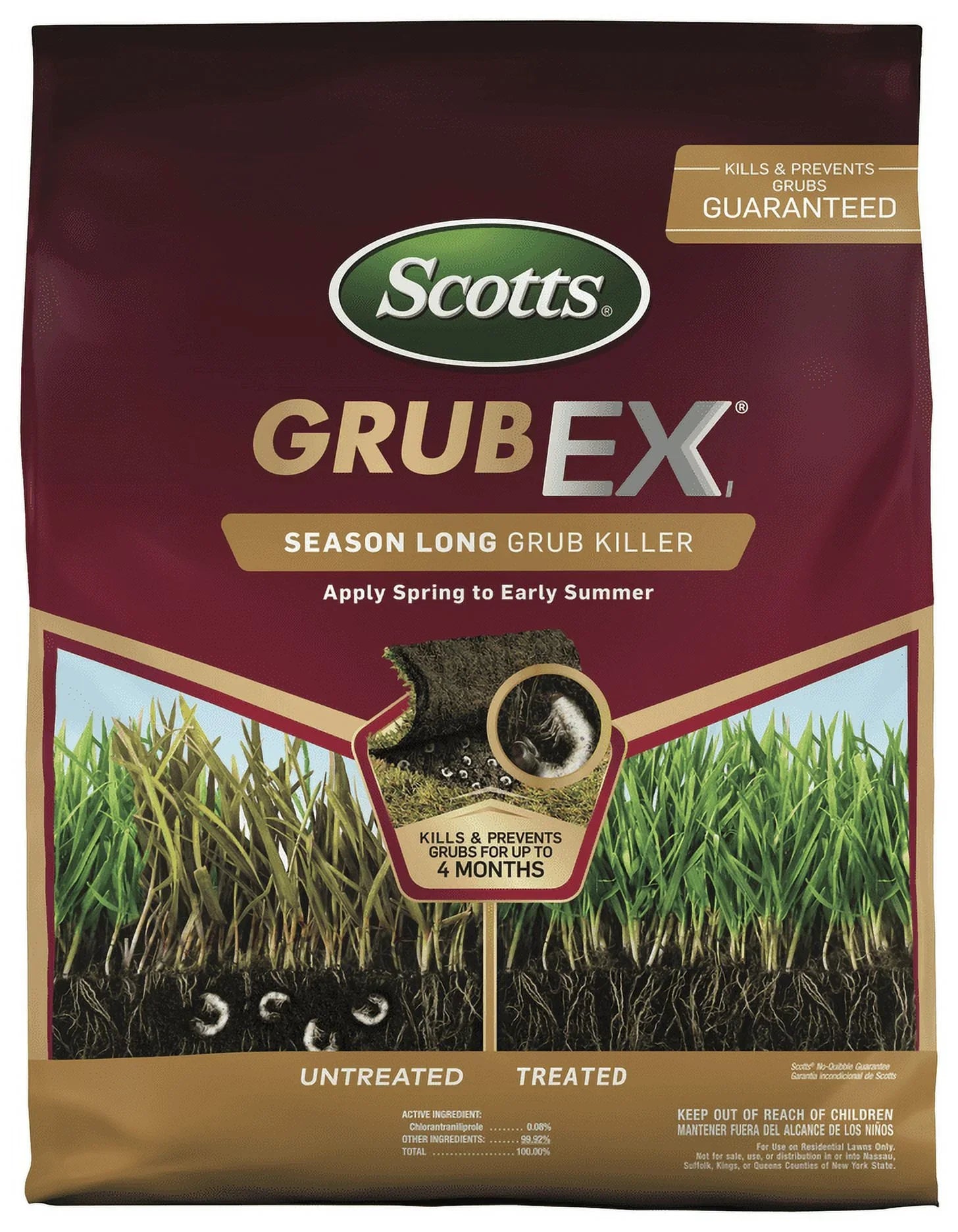 Scotts GrubEx Grub and Insect Control Granules 14.35 lb