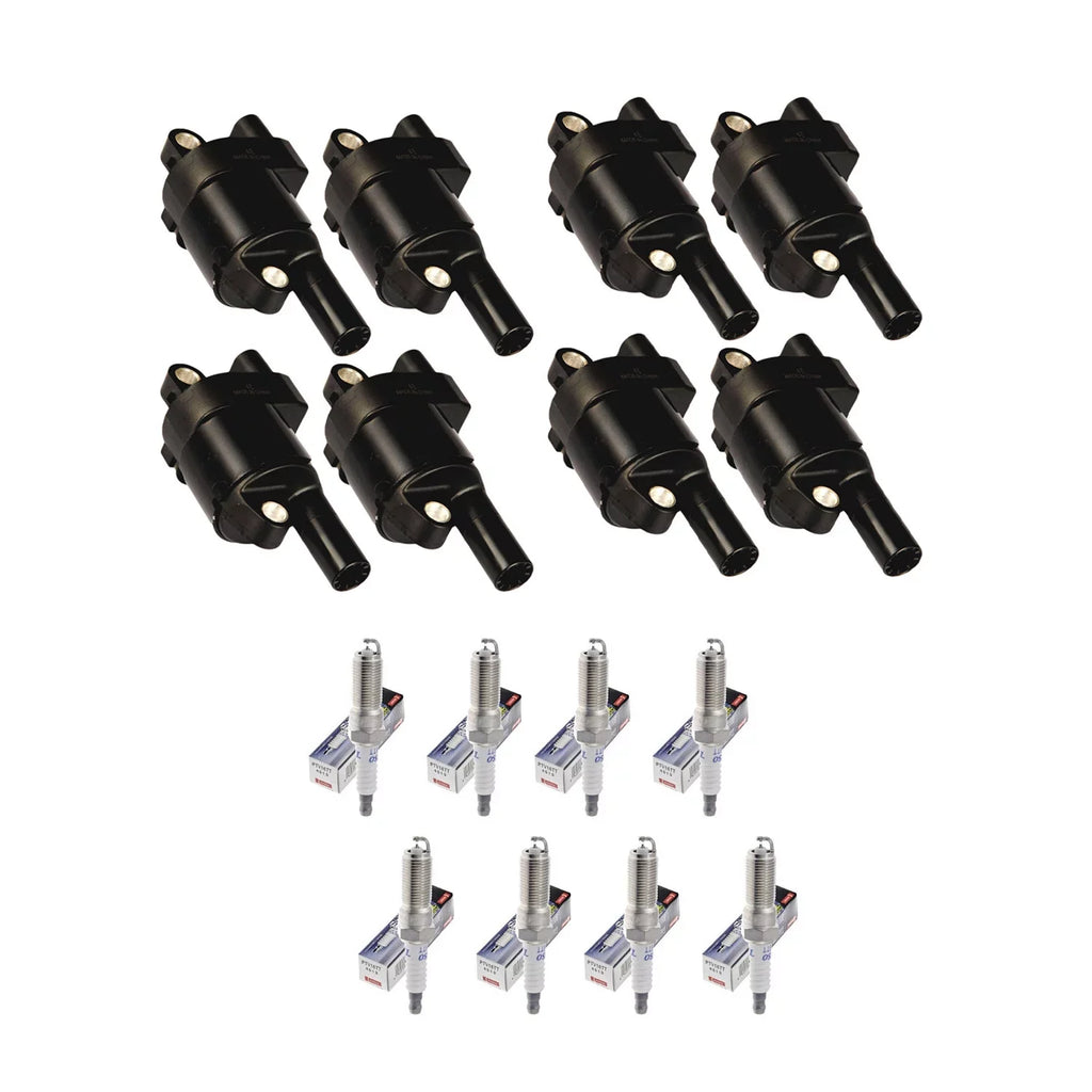 Set of 8 ISA Ignition Coils and Denso Spark Plugs Fitting with Chevrolet Suburban Camaro Tahoe UF414 Fits select: 2015-2018 CHEVROLET SILVERADO K1500 LT, 2014 CHEVROLET SILVERADO K1500