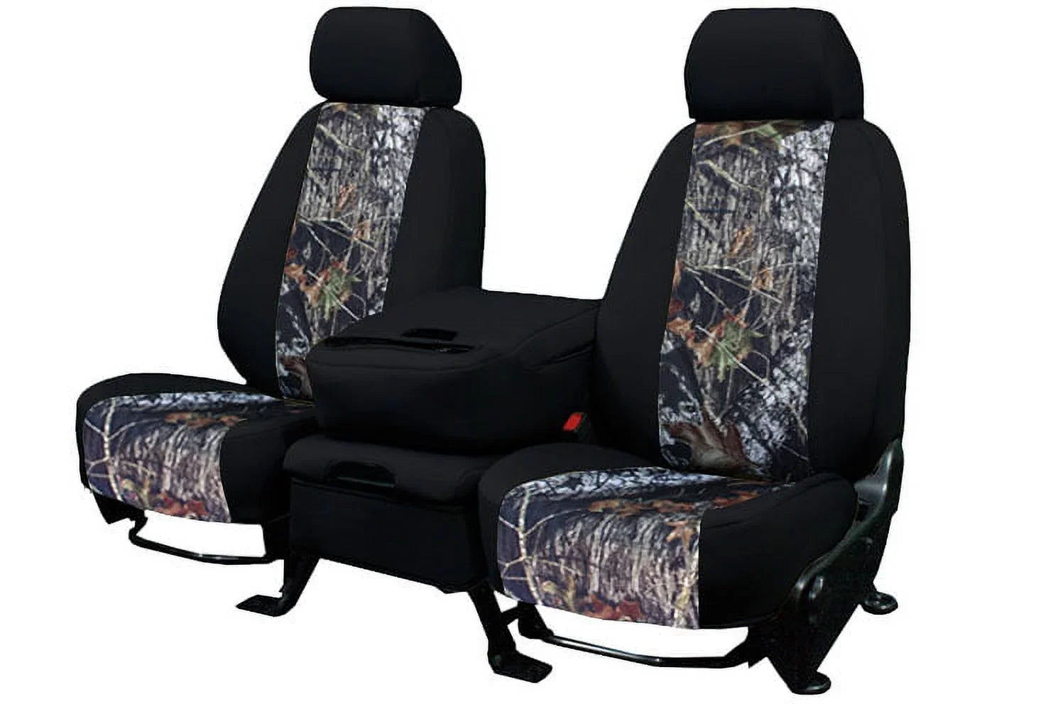 CalTrend Center 40/20/40 Split Back & 60/40 Cushion Mossy Oak Seat Coating for 2016-2019 Kia Sorento - KA122-78MB New Brake Up Insert with Black Trim