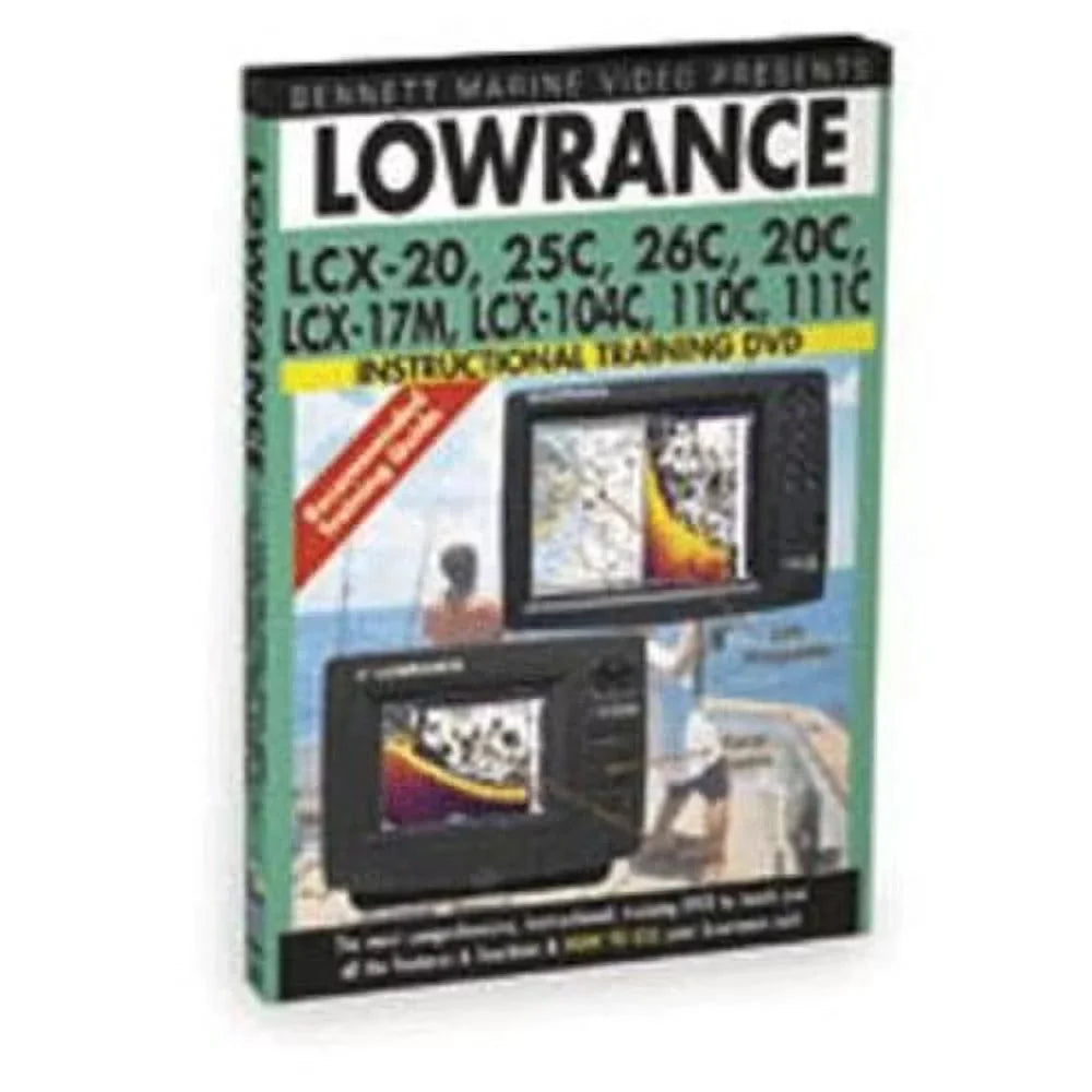 Lowrance Lcx-20,25c,26c,20c,Lcx-17m,Lcx-104c,110c (DVD)