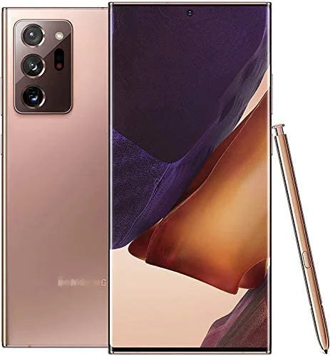 Galaxy Note 20 Ultra Back Glass Protection Waterproof Housing Door with Camera Glass Lens and Tape Parts Replacement for Samsung Galaxy Note 20 Ultra 5G + Tools(Bronze)