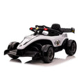Blazin' Wheels 12V Battery Operated White F1 Ride on W/Remote 3 Years and up
