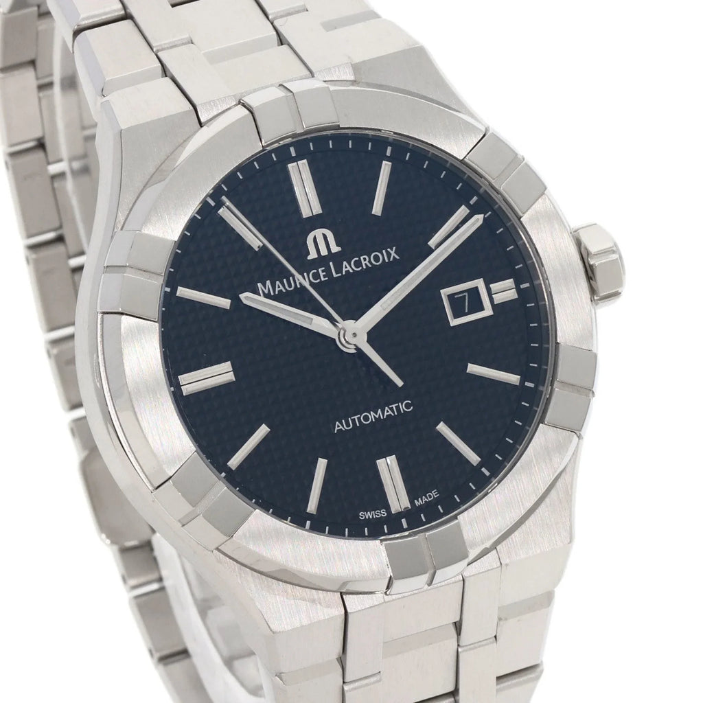 Pre-Owned Maurice Lacroix AI6008 Icon Watch Stainless Steel SS Men's MAURICE LACROIX (Good)