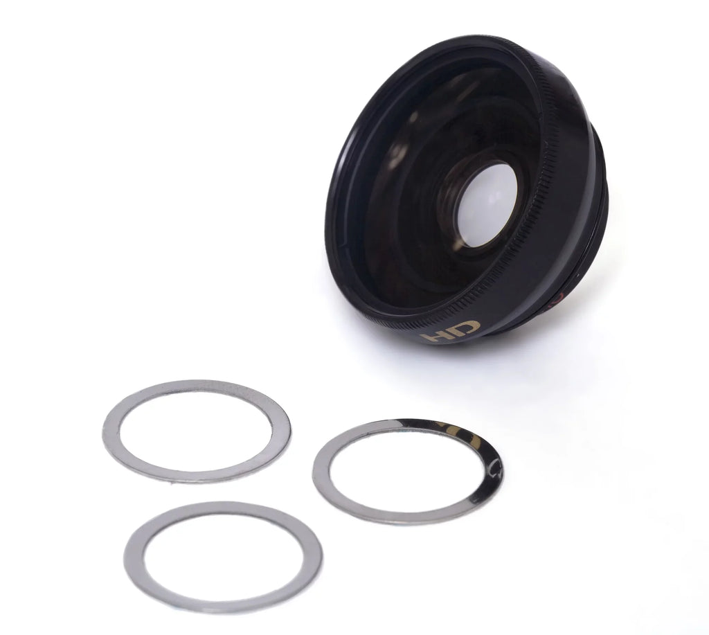 JVC PICSIO GC-FM1BUS 0.45x Wide Angle Lens (HD) Chrome Finish W/ Macro (Modification Style) Magnetic Type.