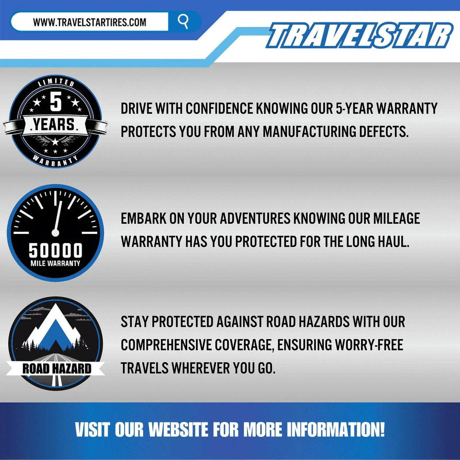 Travelstar EcoPath A/T 285/70R17 117T SUV Light Truck All Terrain Tire 285/70/17